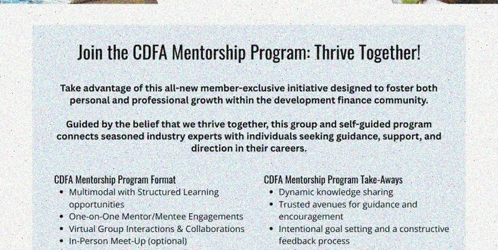 Wealth building mentorship program workshop